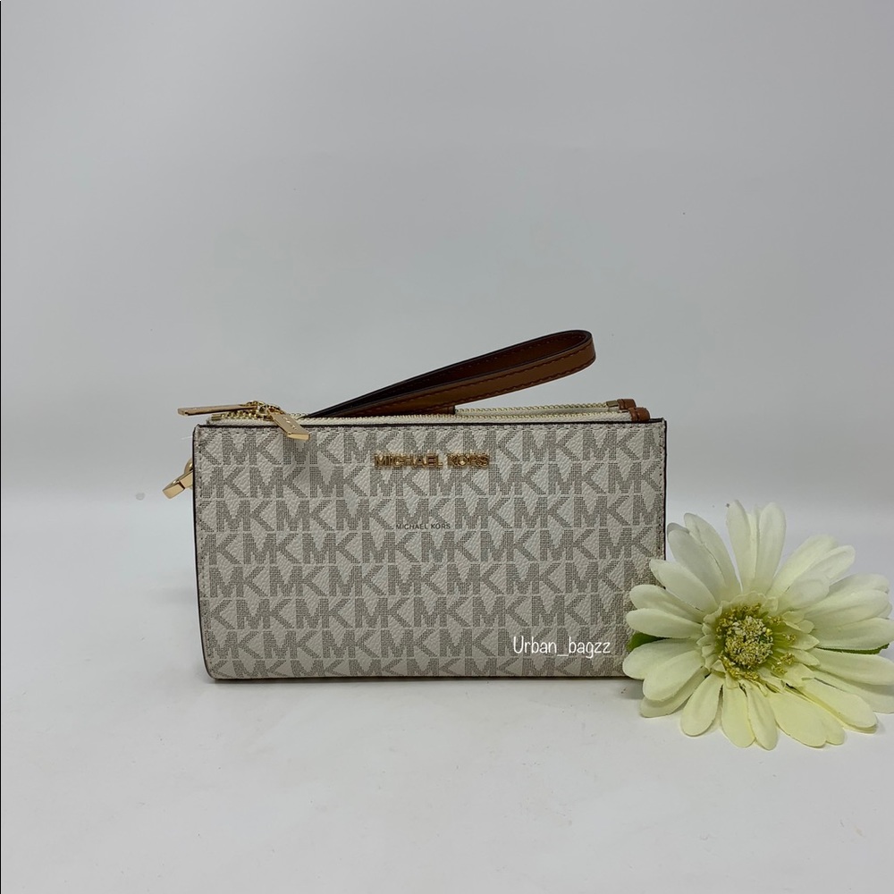 Michael Kors JST Large Double Zip Wristlet